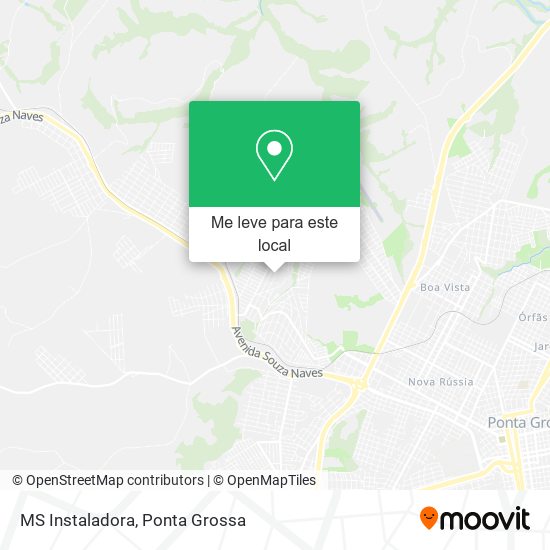 MS Instaladora mapa