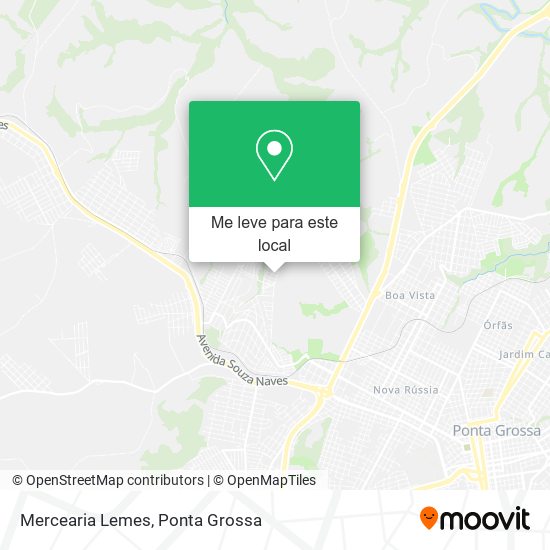Mercearia Lemes mapa