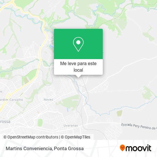 Martins Conveniencia mapa