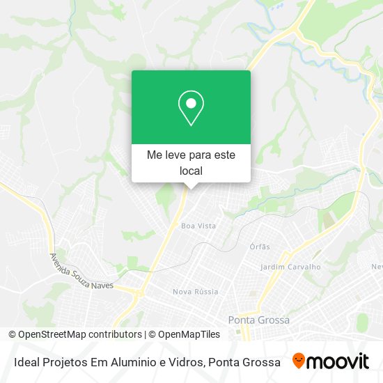 Ideal Projetos Em Aluminio e Vidros mapa