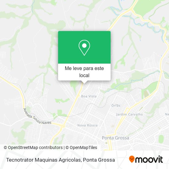 Tecnotrator Maquinas Agricolas mapa