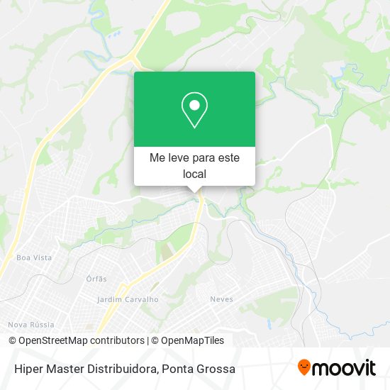 Hiper Master Distribuidora mapa