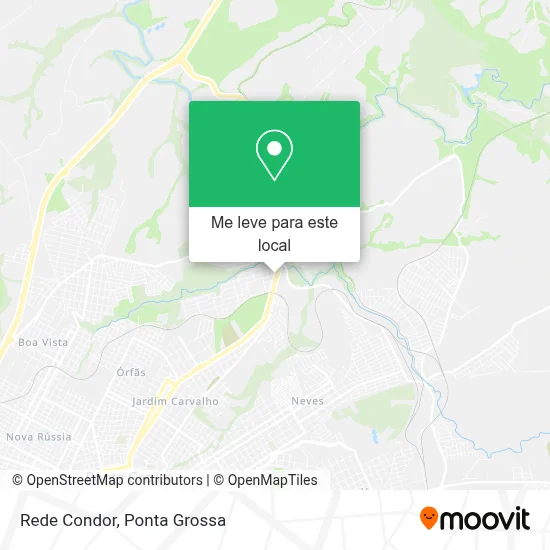 Rede Condor mapa