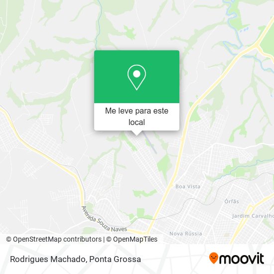 Rodrigues Machado mapa