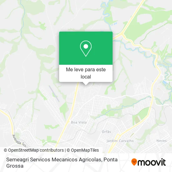 Semeagri Servicos Mecanicos Agricolas mapa