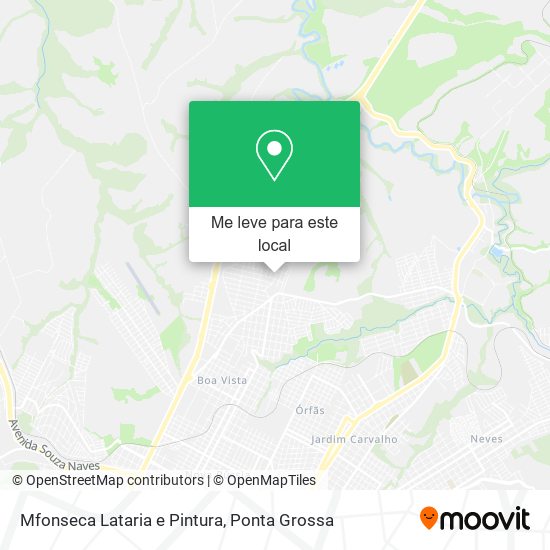 Mfonseca Lataria e Pintura mapa