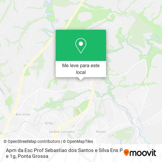 Apm da Esc Prof Sebastiao dos Santos e Silva Ens P e 1g mapa