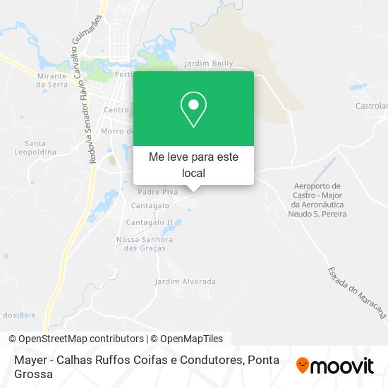 Mayer - Calhas Ruffos Coifas e Condutores mapa