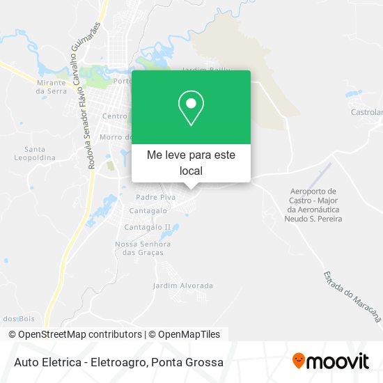 Auto Eletrica - Eletroagro mapa