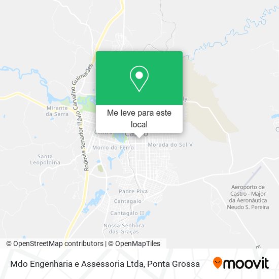 Mdo Engenharia e Assessoria Ltda mapa