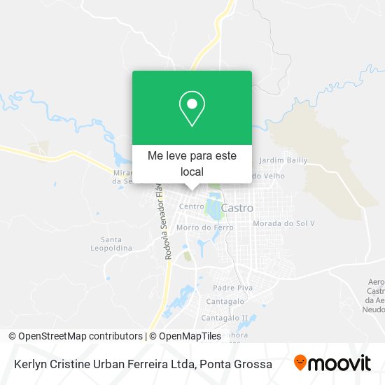 Kerlyn Cristine Urban Ferreira Ltda mapa