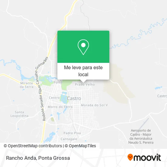Rancho Anda mapa