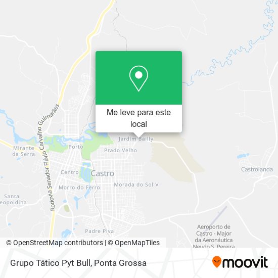 Grupo Tático Pyt Bull mapa