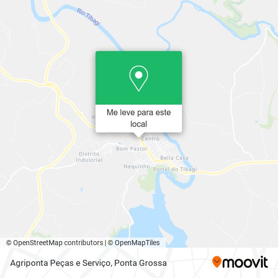 Agriponta Peças e Serviço mapa