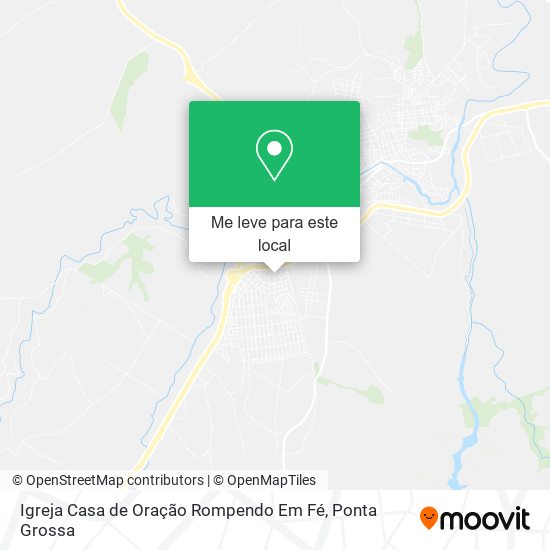 Igreja Casa de Oração Rompendo Em Fé mapa