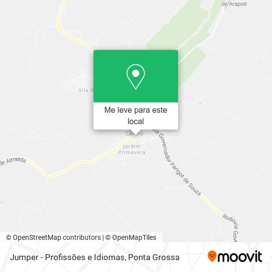 Jumper - Profissões e Idiomas mapa