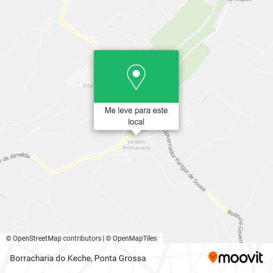 Borracharia do Keche mapa