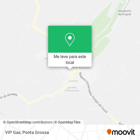 VIP Gas mapa