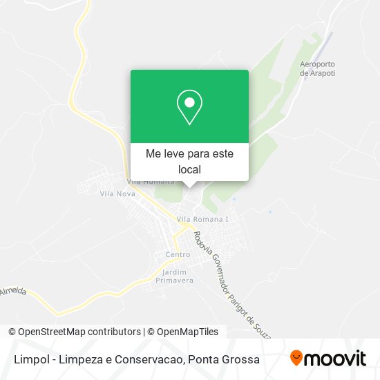 Limpol - Limpeza e Conservacao mapa
