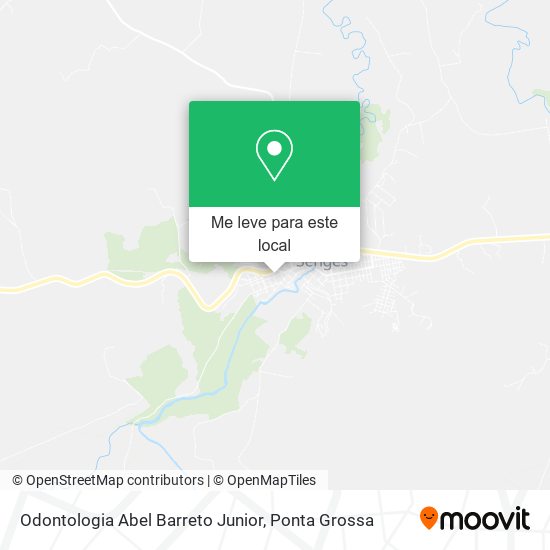 Odontologia Abel Barreto Junior mapa