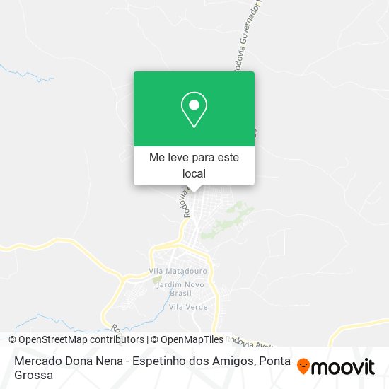 Mercado Dona Nena - Espetinho dos Amigos mapa