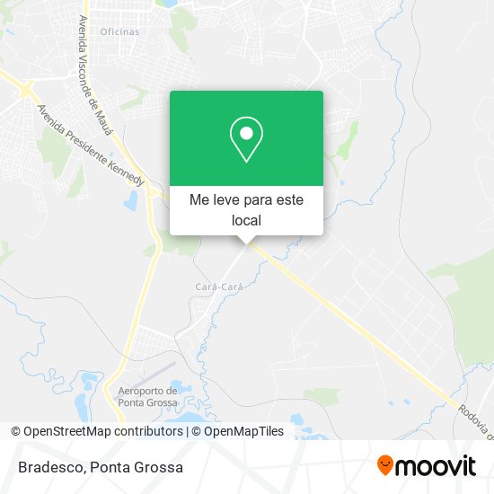 Bradesco mapa