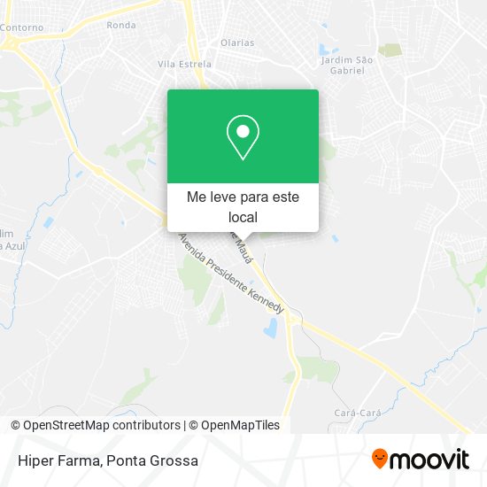 Hiper Farma mapa