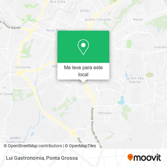 Lui Gastronomia mapa