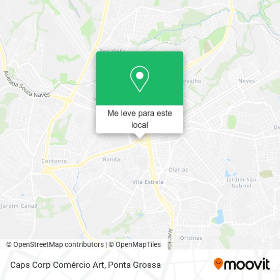 Caps Corp Comércio Art mapa