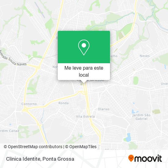 Clínica Identite mapa