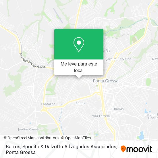 Barros, Sposito & Dalzotto Advogados Associados mapa