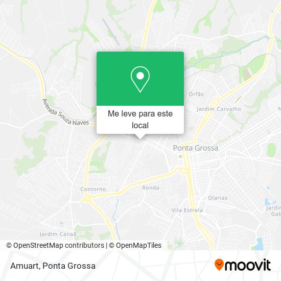 Amuart mapa