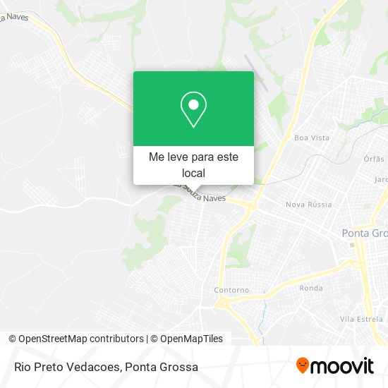 Rio Preto Vedacoes mapa