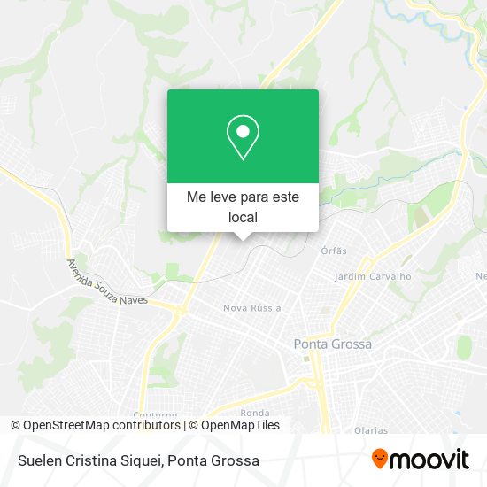 Suelen Cristina Siquei mapa