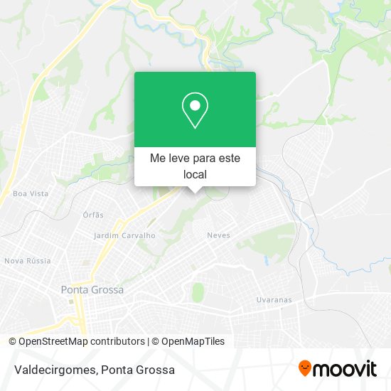 Valdecirgomes mapa