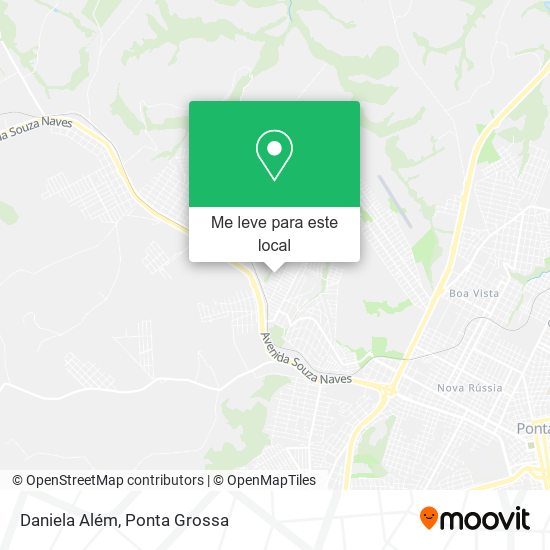 Daniela Além mapa