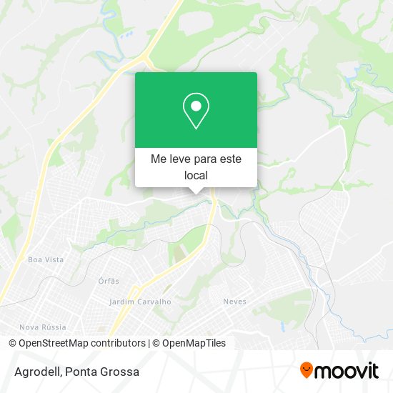 Agrodell mapa