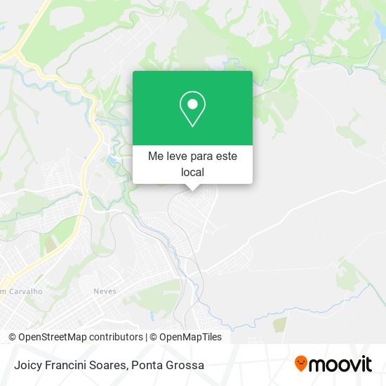 Joicy Francini Soares mapa