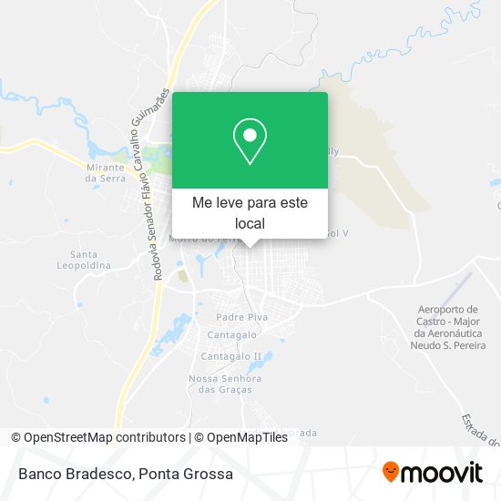 Banco Bradesco mapa