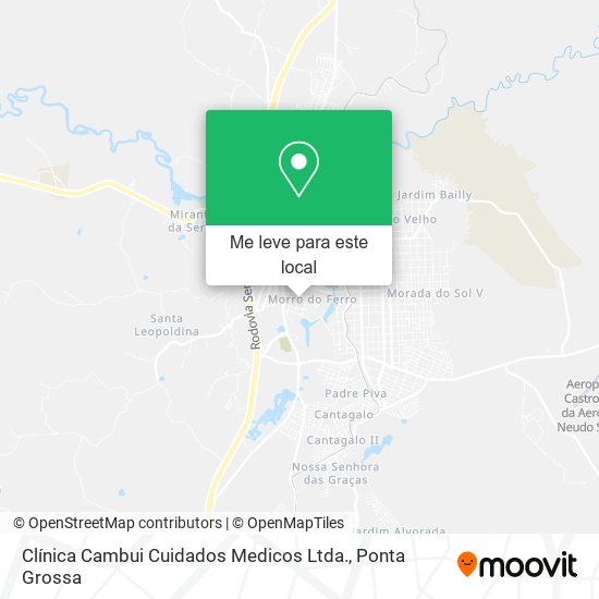 Clínica Cambui Cuidados Medicos Ltda. mapa