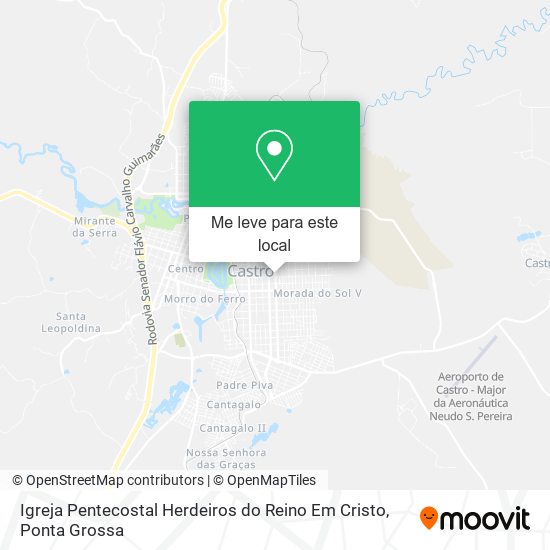 Igreja Pentecostal Herdeiros do Reino Em Cristo mapa