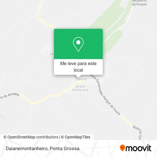 Daianemontanheiro mapa