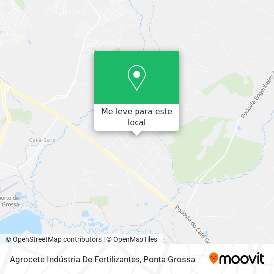 Agrocete Indústria De Fertilizantes mapa