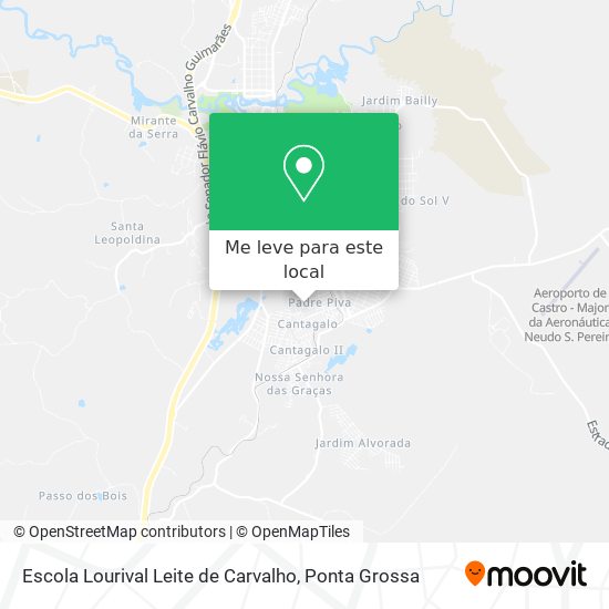 Escola Lourival Leite de Carvalho mapa