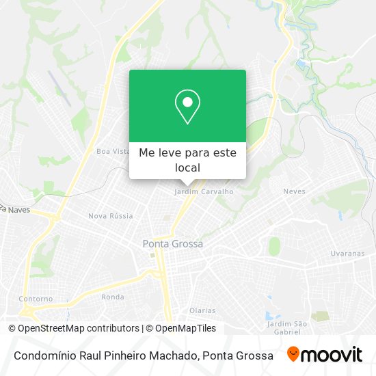 Condomínio Raul Pinheiro Machado mapa