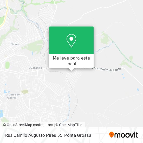 Rua Camilo Augusto Píres 55 mapa