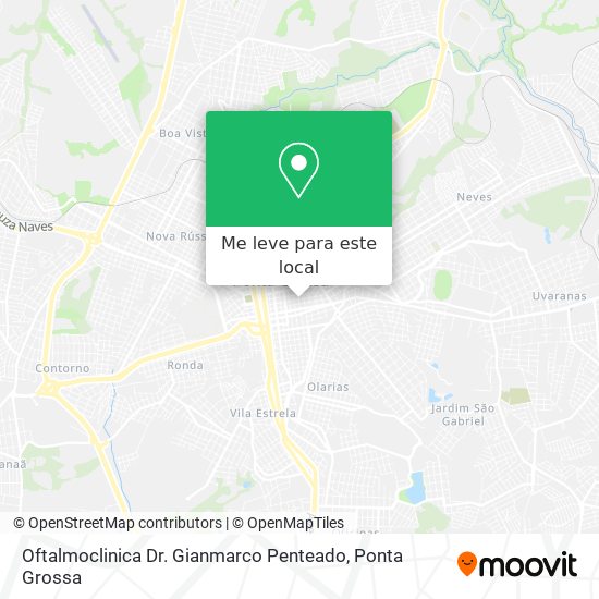Oftalmoclinica Dr. Gianmarco Penteado mapa