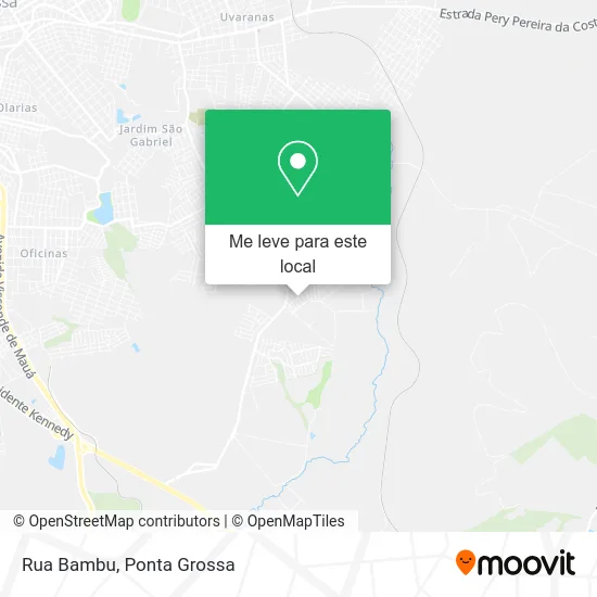 Rua Bambu mapa