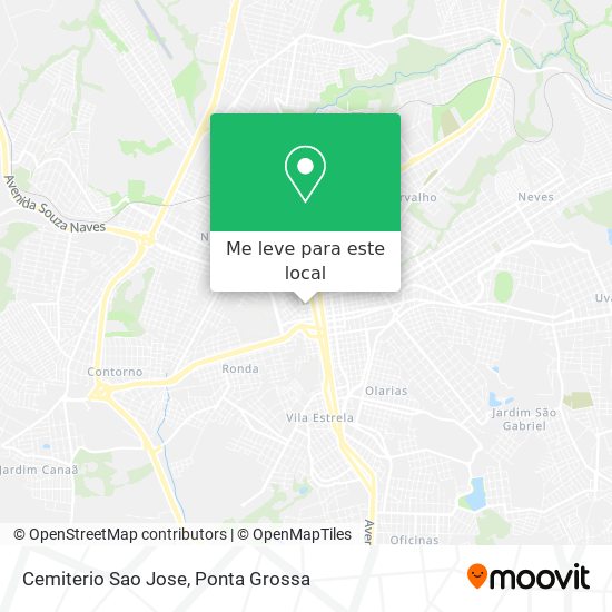 Cemiterio Sao Jose mapa