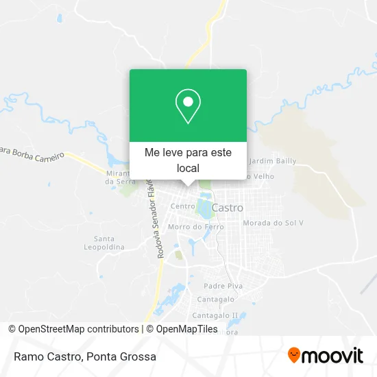 Ramo Castro mapa